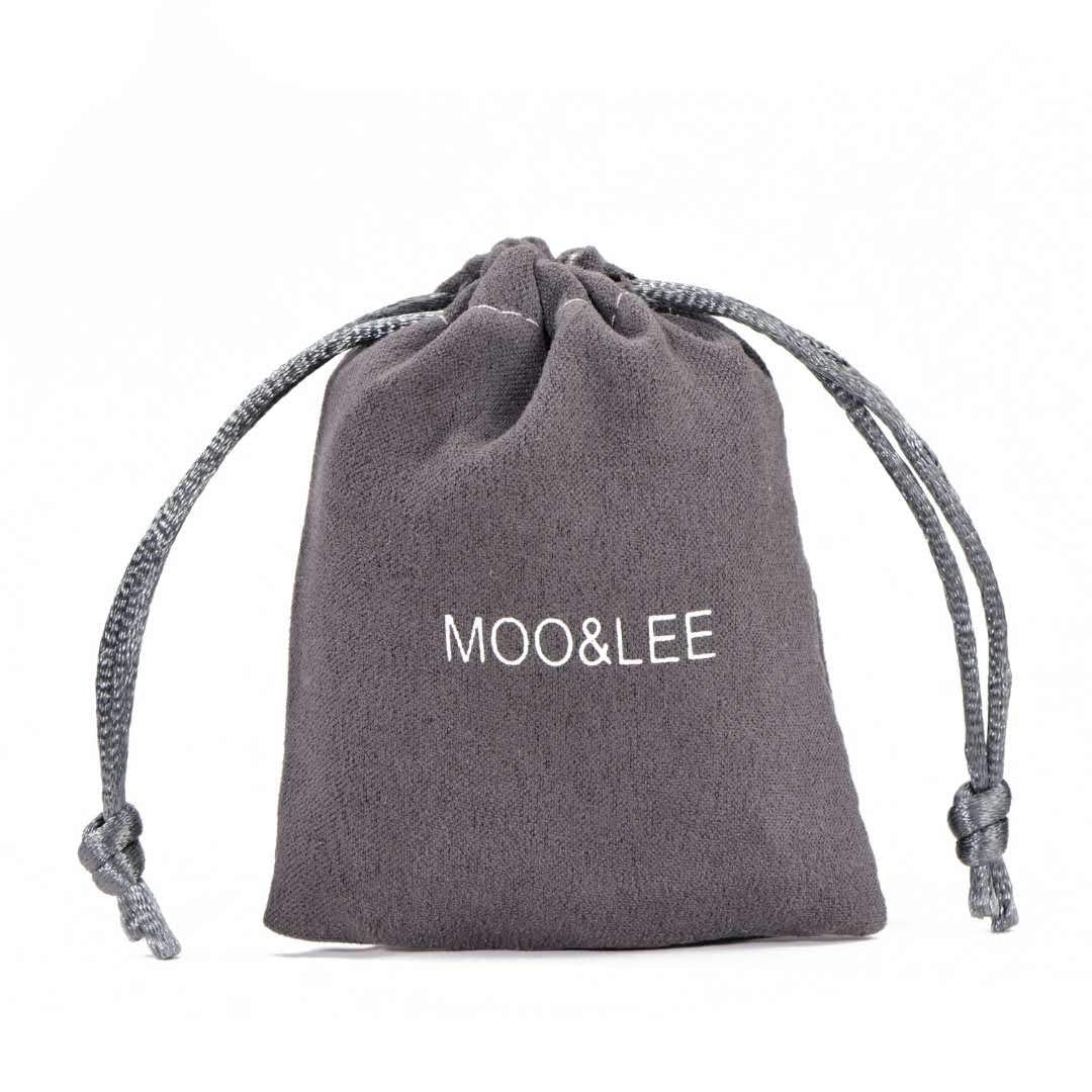 MOO&LEE Guitar Pick Necklace for Men Women Guitar Pendant 24 Inch Stainless Steel Chain, Silver